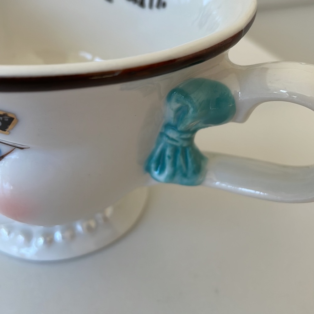 BAILEYS Limited Edition set winking teacups vintage boy girl white retro yum - Picture 6 of 8